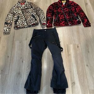 Burton LAMB Ramone Jackets with Johnny Black Pants